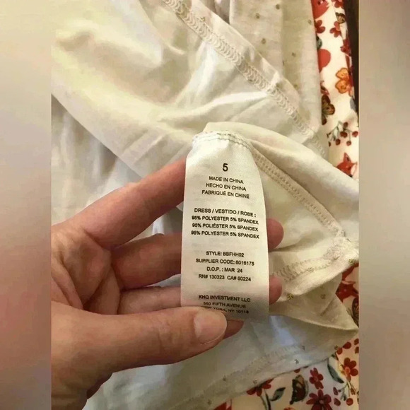 BlueBeri Boulevard Girl’s 5 3-piece set - 2 dresses/1 Headband - NWT!! - Picture 5 of 11